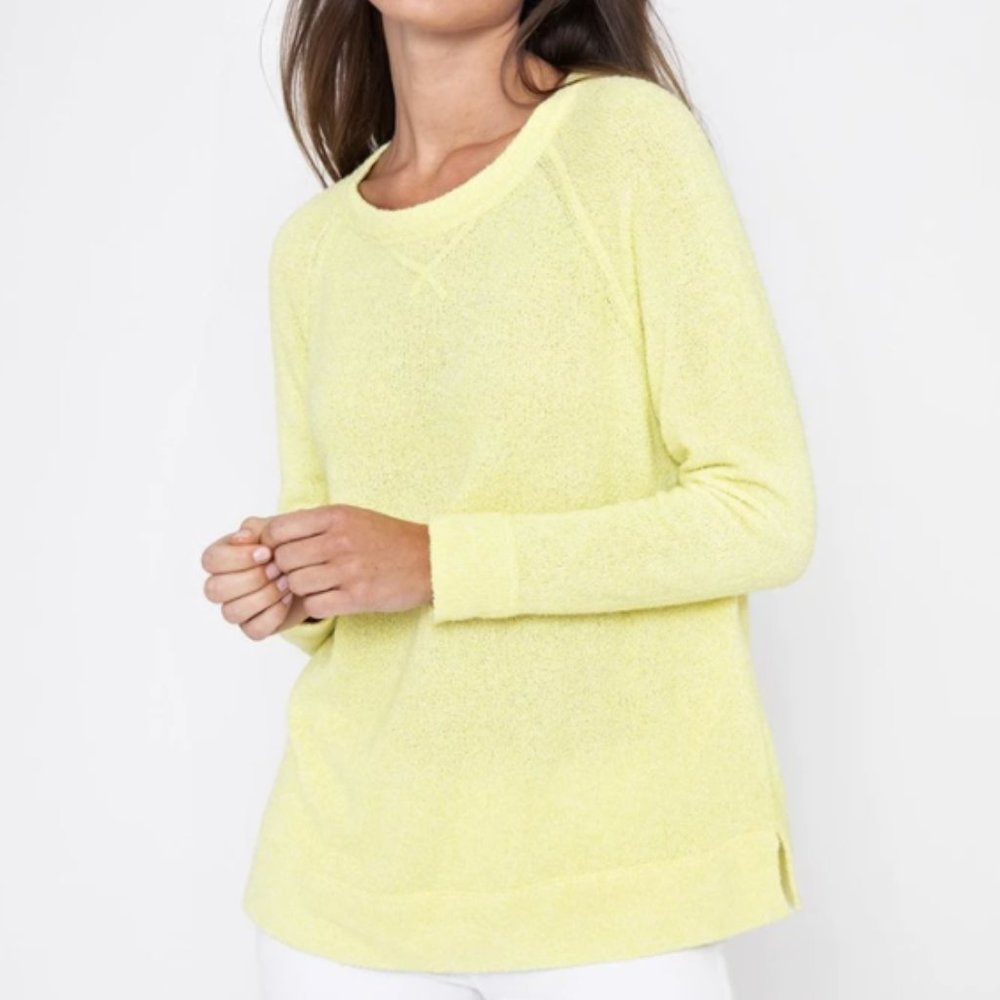 KINROSS - Boucle Relaxed Sweatshirt (Light Aqua/Surf)
